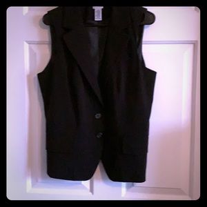 Suit style vest